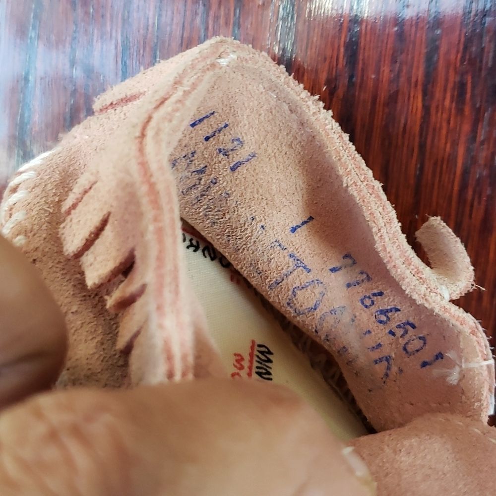 Pink Sz 1 BABY Minnetonka Moccasins *CuTe*!! - Picture 4 of 5